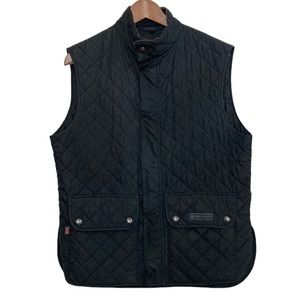 Belstaff Black Quilted Vest